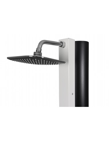 Rociador ducha solar 40 litros piscina CRM | Frontal blanco