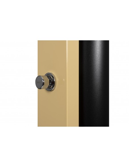 Pulsador temporizado ducha Solar PULSATE 40 litros piscina CRM | Frontal beige