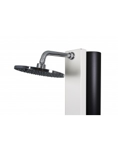 Ducha Solar CRM PULSATE Blanco 40 Litros (Pulsador Mezclador Temporizado) 2