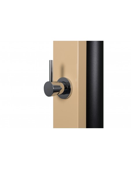 Monomando ducha solar piscina modelo LAND de 30 litros CRM | Frontal beige