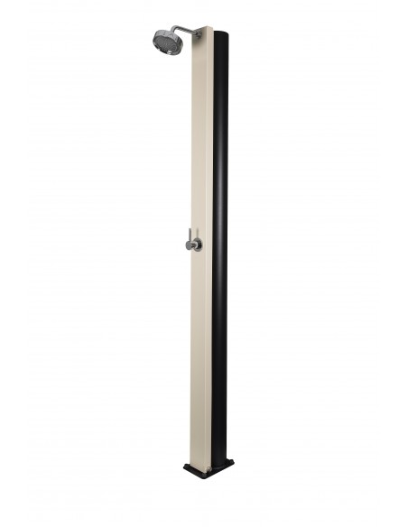 Ducha Solar CRM Serie LAND Marfil. Sin lavapiés