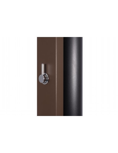 Mezclador ducha Solar PULSATE 40 litros piscina CRM | Frontal marrón