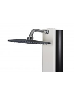 Ducha Solar CRM Serie SQUARE Blanco 2