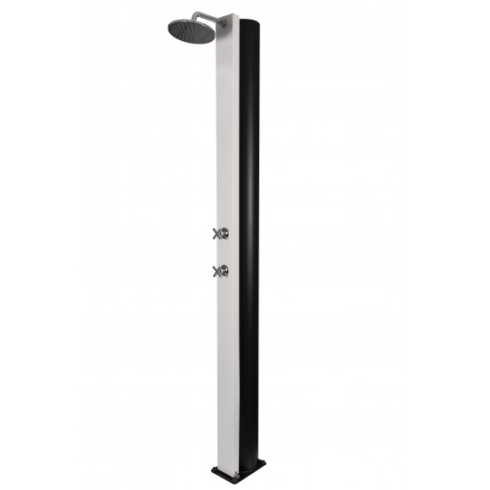 Ducha Solar CRM Serie CROSS Blanco