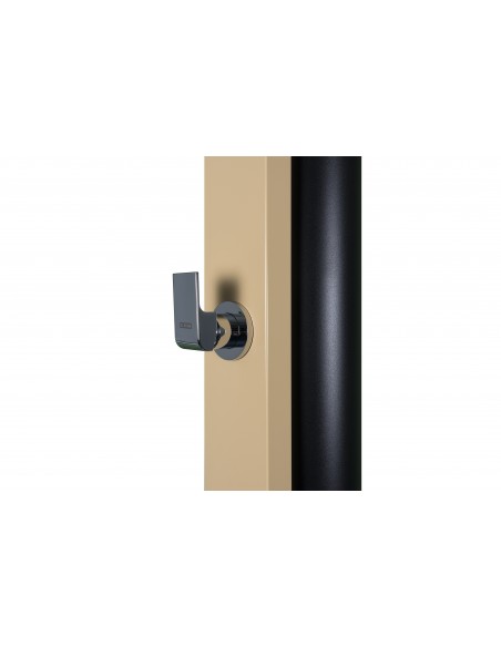 Monomando ducha solar piscina LAND de 40 litros CRM | Frontal beige