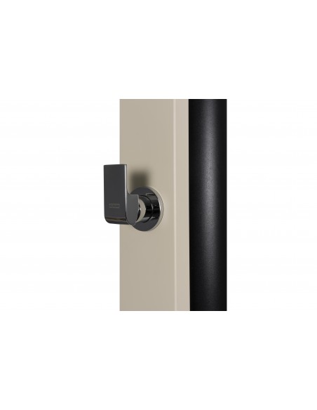 Monomando ducha solar piscina LAND de 40 litros CRM | Frontal marfil