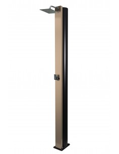 Ducha Solar CRM Serie LAND Greige 40 Litros. Sin lavapiés