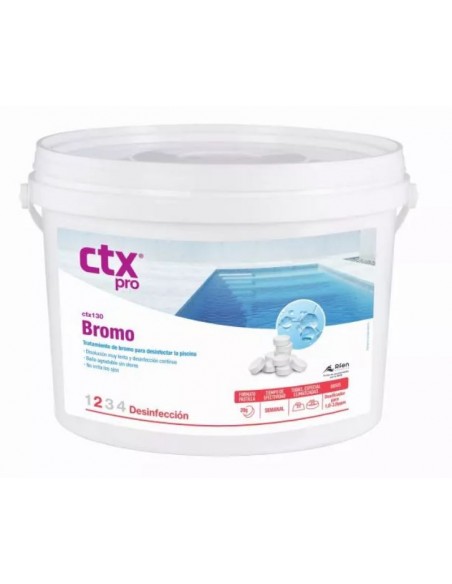 Astral 130 / CTX 130 Bromo tabletas 20g spas y piscinas