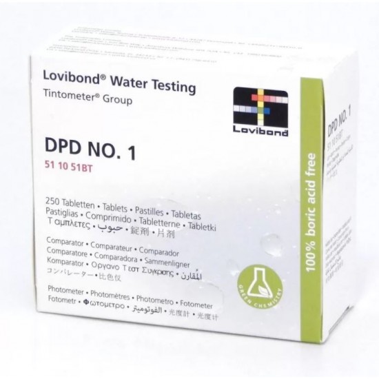 Reactivos DPD1 para Fotómetro - Lovibond (Caja...