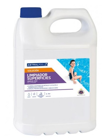 Limpiador vaso piscinas poliester liner