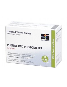 Reactivos Phenol Red (pH) para Fotómetro - Lovibond (250...