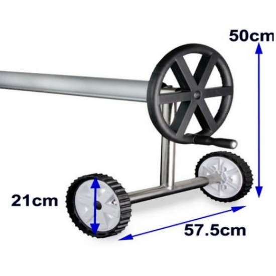 Enrollador piscina ECO de 4,2 a 5,50 m Ø 80 mm...