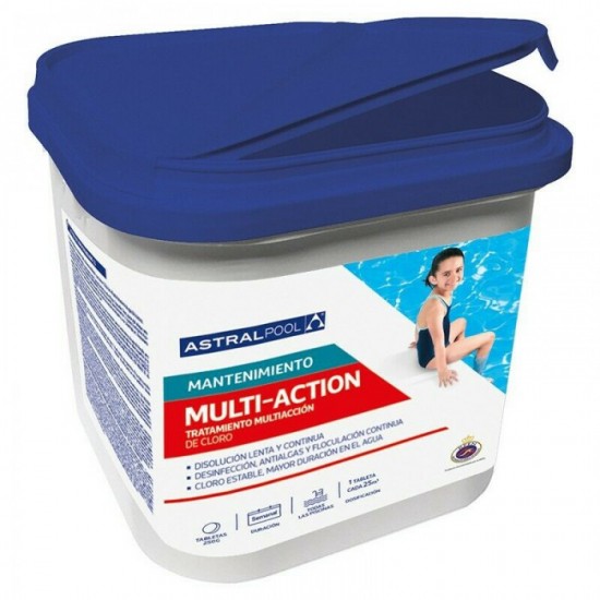 Cloro multiaccion piscinas Astral-393