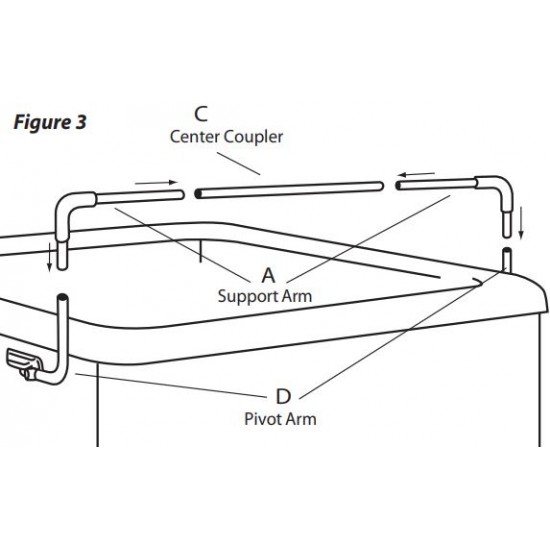 Elevador cubiertas spas jacuzzi