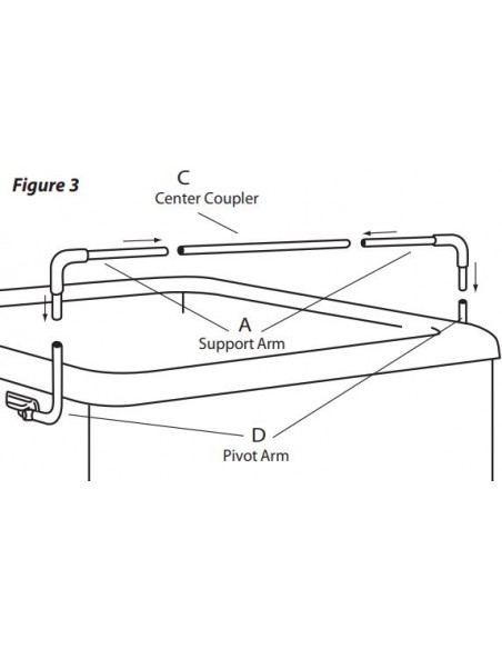 Elevador cubiertas spas jacuzzi