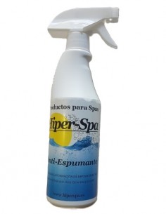 Antiespumante en spray para spa jacuzzi 500 ml.