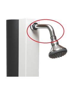 Conjunto brazo prolongador 95 mm. para ducha solar CRM