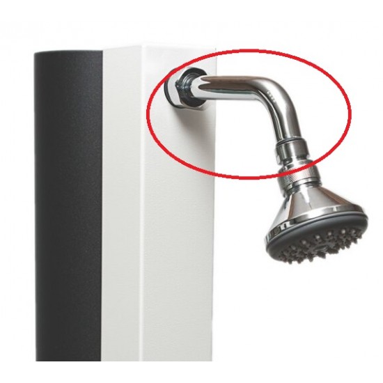 Conjunto brazo prolongador 95 mm. para ducha solar CRM