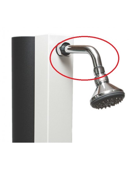 Conjunto brazo prolongador 95 mm. para ducha solar CRM