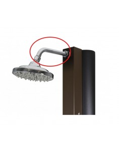 Conjunto brazo prolongador 125 mm. para ducha solar CRM