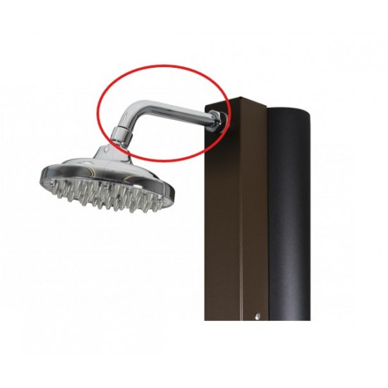 Conjunto brazo prolongador 125 mm. para ducha solar CRM