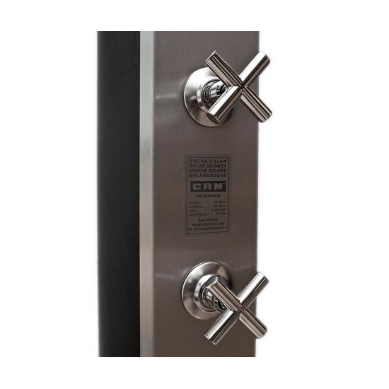 Conjunto de mandos en cruz ducha solar CRM