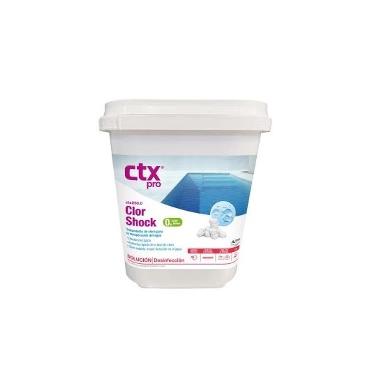 Cloro Choque en Tabletas 30g (Astral/CTX 250) -...