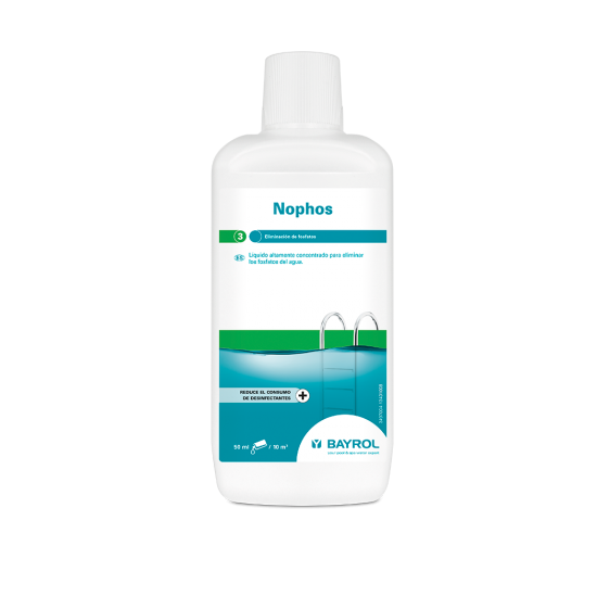 NoPhos de BAYROL 1 L: Eliminador de fosfatos