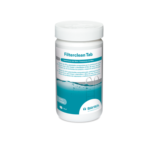 Desinfectante de filtros Filterclean Tab de BAYROL 1 kg