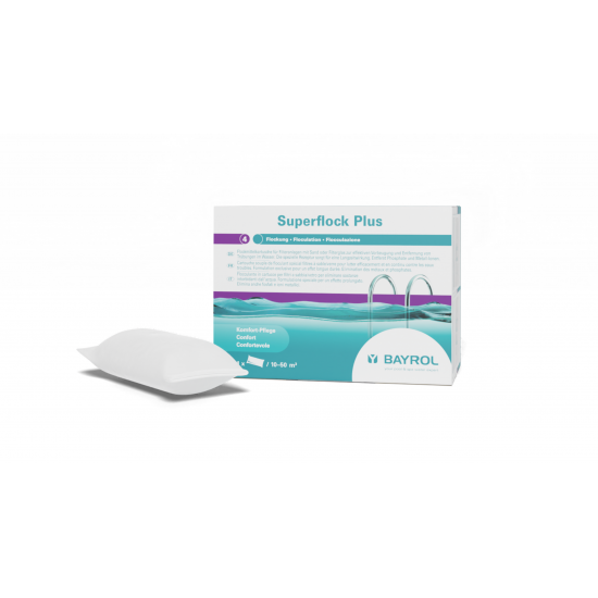 Floculante en cartuchos Superflock Plus Bayrol 1kg