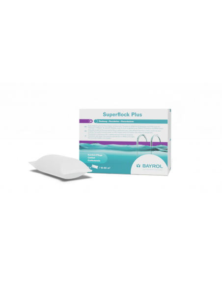 Floculante en cartuchos Superflock Plus Bayrol 1kg
