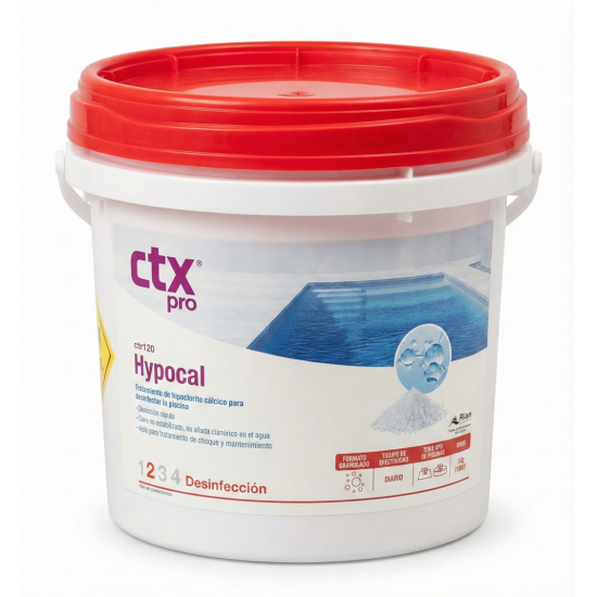 Cloro de choque CTX 120 Hypocal 5 Kg
