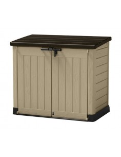 Caseta elevada vacía para piscina