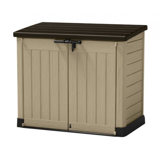 Caseta elevada vacía para piscina