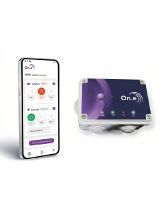 Módulo de control inteligente TLC3 On.e para domotizar la filtración y la iluminación de la piscina vía Bluetooth