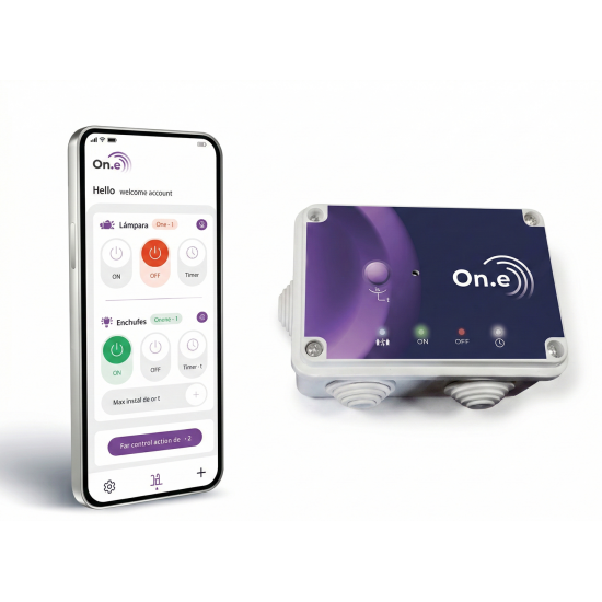 Módulo de control inteligente TLC3 On.e para domotizar la filtración y la iluminación de la piscina vía Bluetooth