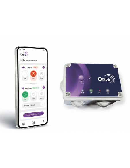 Módulo de control inteligente TLC3 On.e para domotizar la filtración y la iluminación de la piscina vía Bluetooth