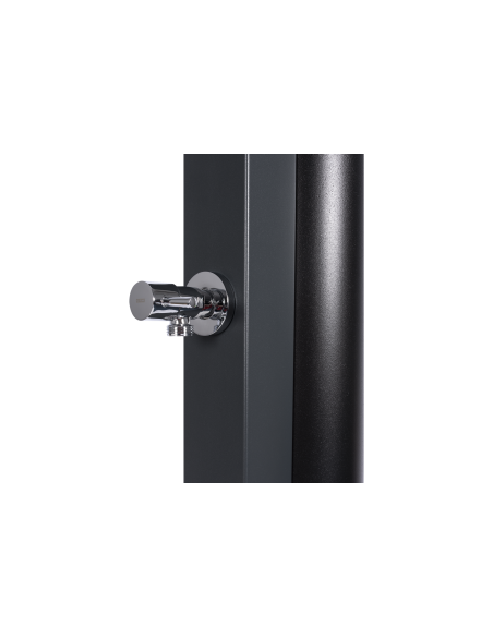 Ducha Solar CRM Gris Antracita con Lavapiés 30L