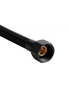 Latiguillo negro 15 cm para ducha solar 2