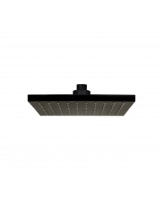 Rociador ducha solar CRM 200x200 negro mate