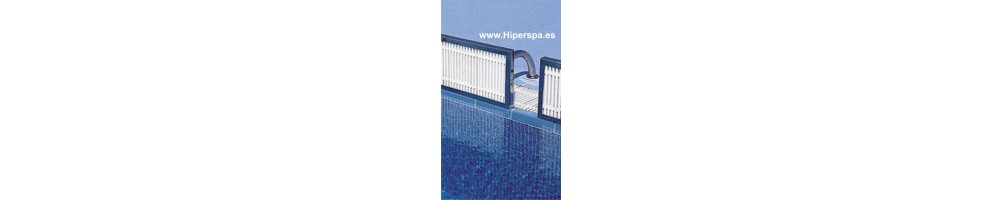 Paneles de viraje piscina de competición