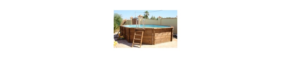 Precio Piscinas de madera imitación