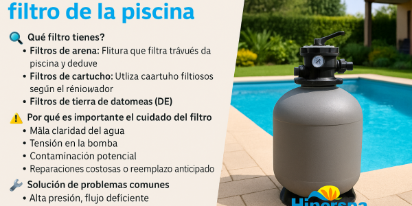 Mantenimiento del Filtro de la Piscina: ¡Todo lo que Necesitas Saber!