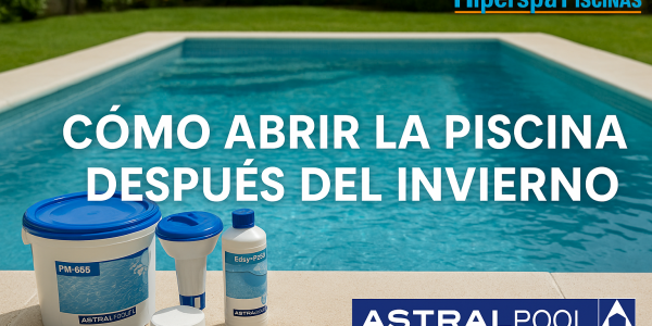 Cómo abrir una piscina  después del invierno